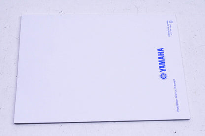 New OEM Yamaha LIT-11626-31-44 2018 XSR700 Owner's Manual NOS