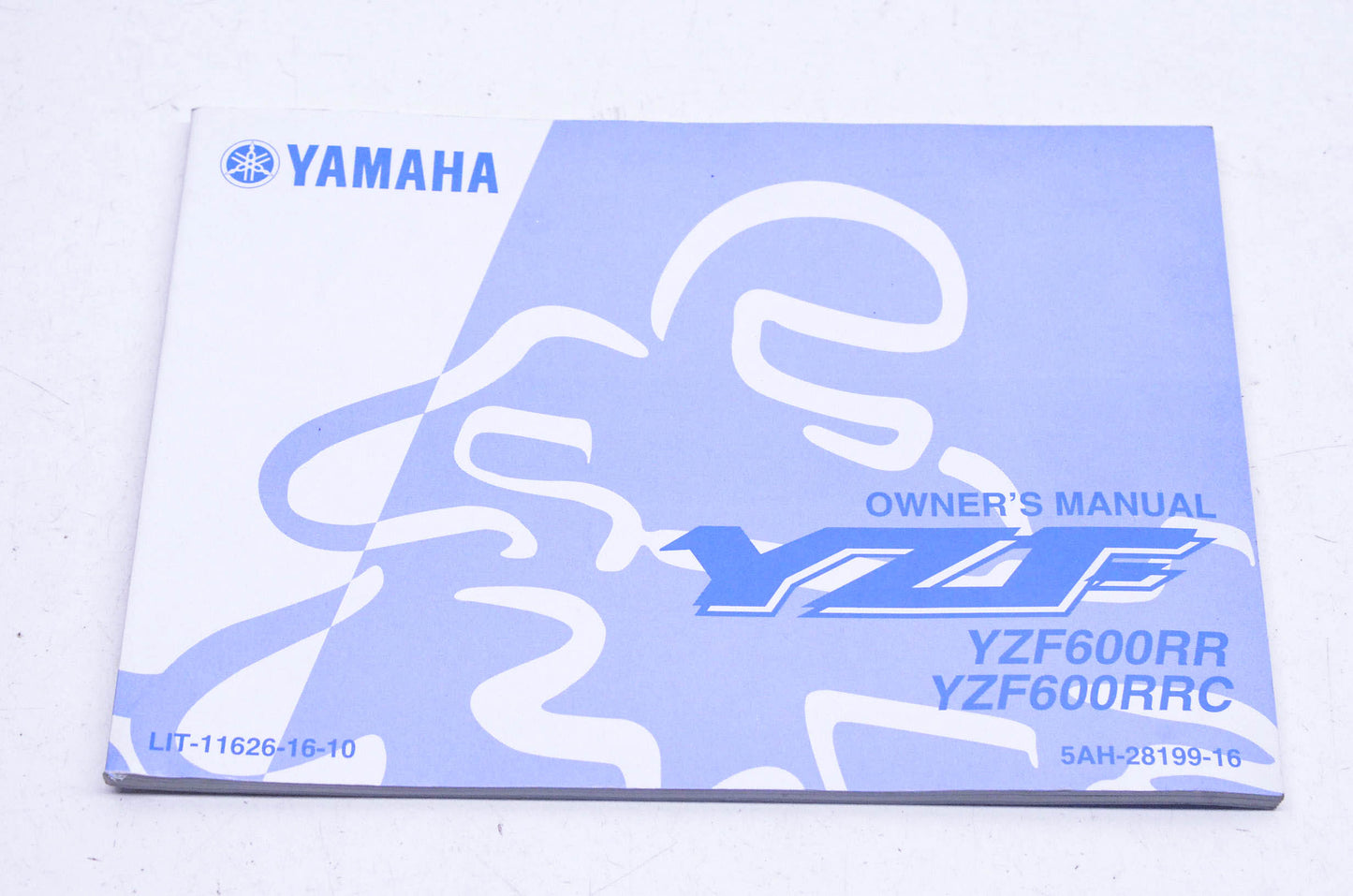 New OEM Yamaha LIT-11626-16-10 YZF600RR/C Owner's Manual NOS