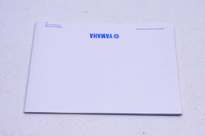 New OEM Yamaha LIT-11626-29-11 2016 XVS95CG/C Owner's Manual NOS