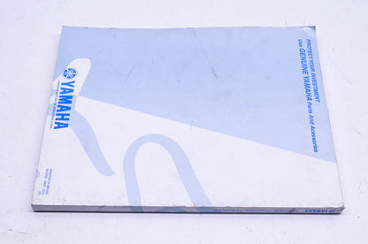 New OEM Yamaha LIT-11626-20-01 TT-R125 Owner's Service Manual NOS