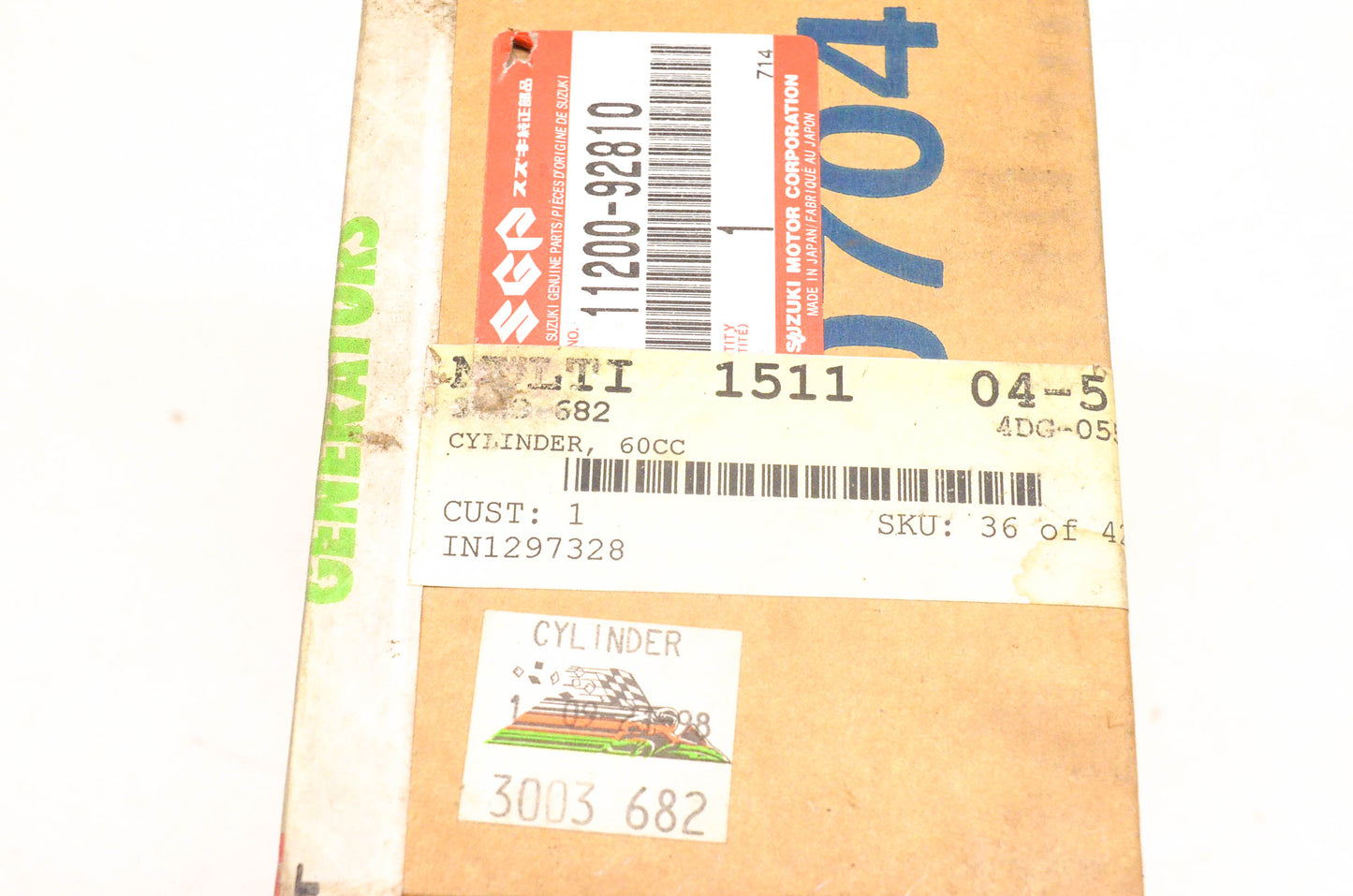 New OEM Arctic Cat 3003-682 Cylinder 60cc NOS