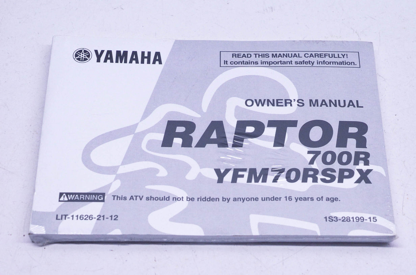 OEM Yamaha LIT-11626-21-12 Raptor 700R YFM70RSPX Owner's Manual NOS