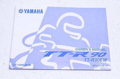 New OEM Yamaha LIT-11626-20-09 TT-R90EW Owner's Manual NOS