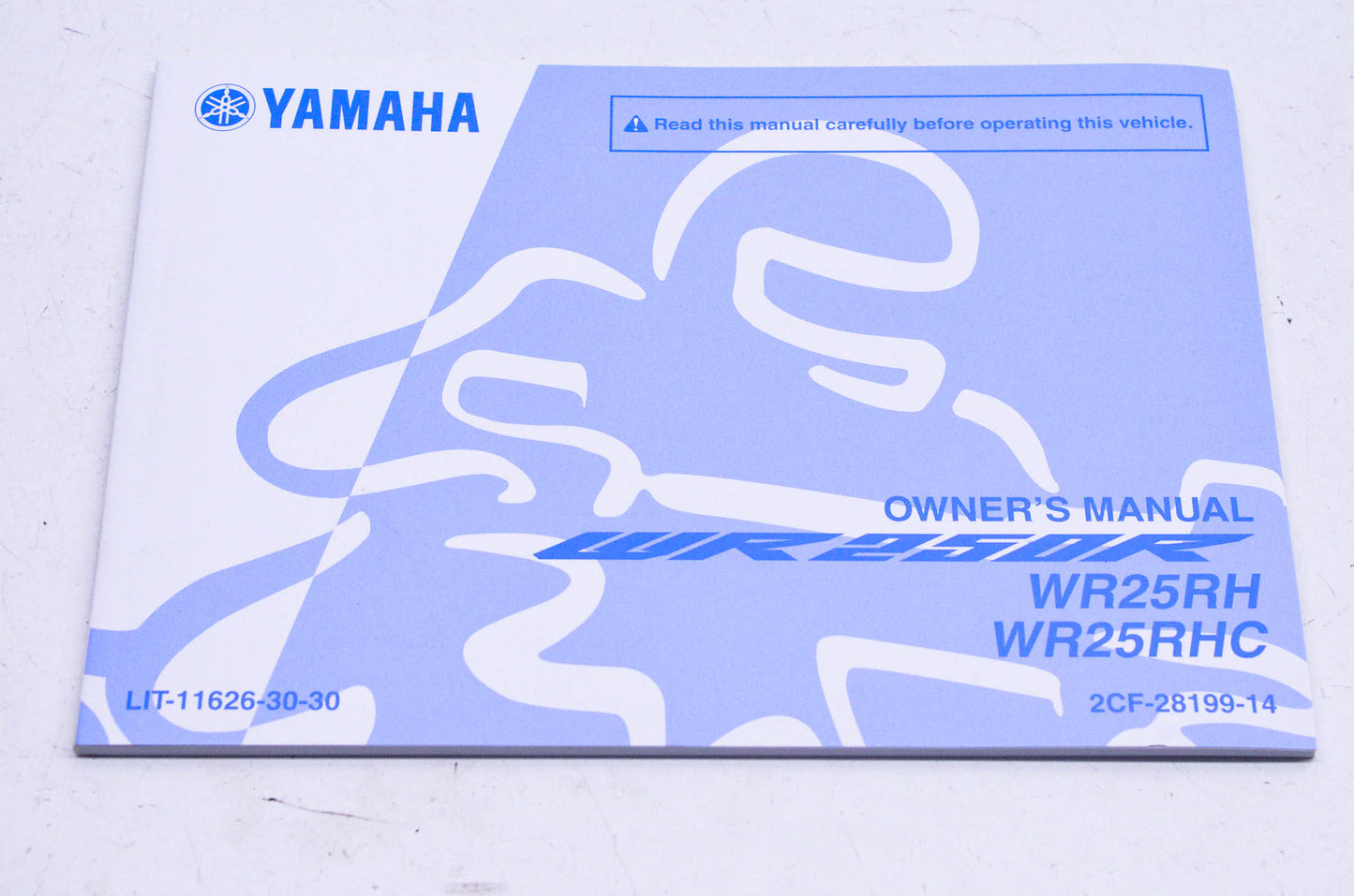 New OEM Yamaha LIT-11626-30-30 2017 WR250R Owner's Manual NOS