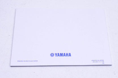 New OEM Yamaha LIT-11626-29-57 2016 FZ-09 Owner's Manual NOS