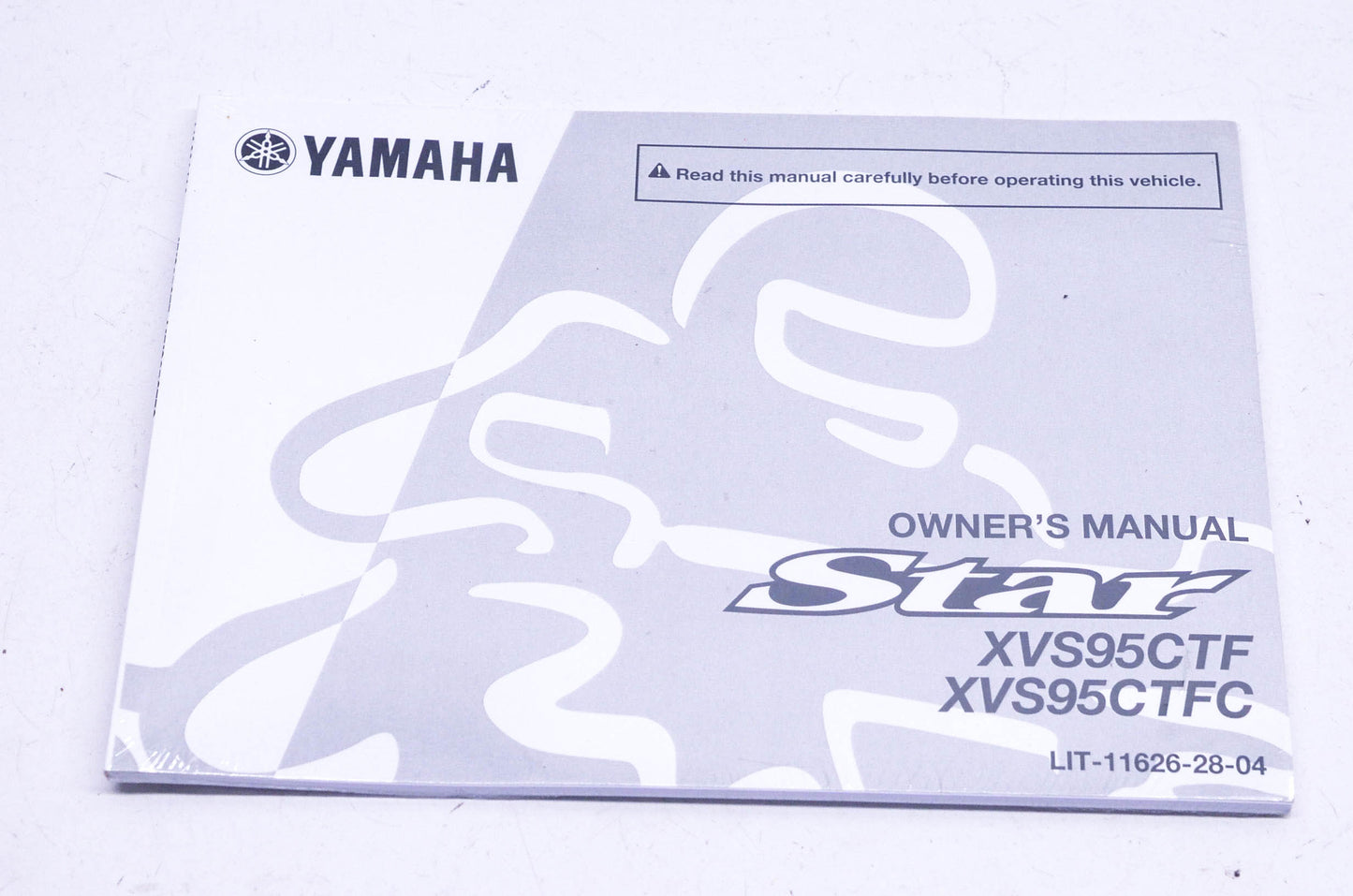 New OEM Yamaha LIT-11626-28-04 2015 Star XVS95CTF/CTFC Owner's Manual NOS
