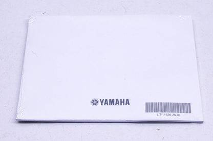 New OEM Yamaha LIT-11626-28-04 2015 Star XVS95CTF/CTFC Owner's Manual NOS