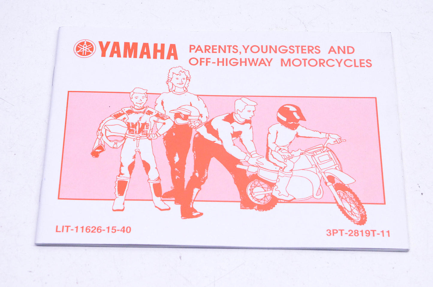 New OEM Yamaha LIT-11626-15-40 Parents Youngster Off Road Motorcycle Manual NOS