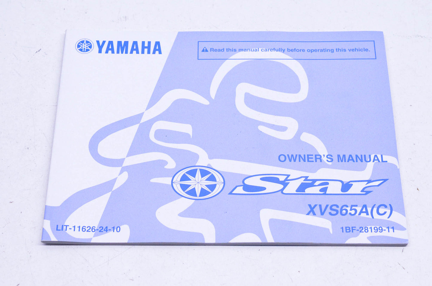 New OEM Yamaha LIT-11626-24-10 Star XVS65Ac Owner's Manual NOS
