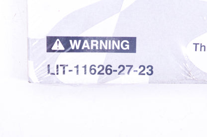 New OEM Yamaha LIT-11626-27-23 Grizzly 700 Owner's Manual NOS