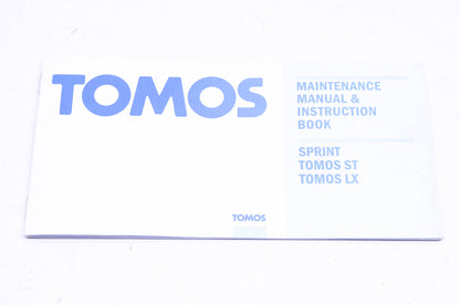 Tomos 236785 Sprint ST LX Maintenance And Instruction Manual NOS