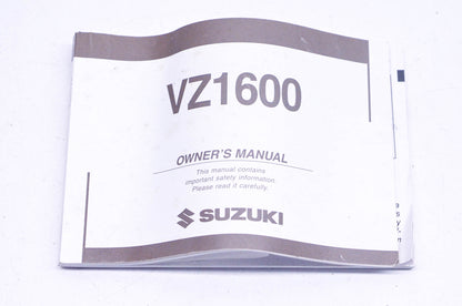 New OEM Suzuki 99011-11AB0-03A VZ1600 Owner's Manual NOS