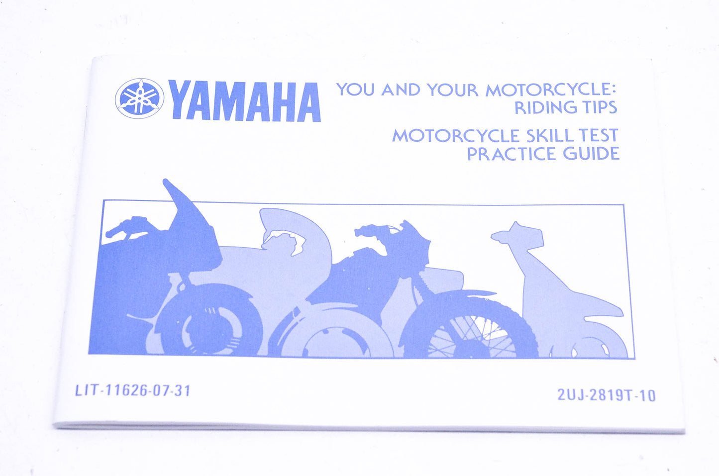 New OEM Yamaha LIT-11626-07-31 Riding Tips & Skill Test Practice Guide NOS