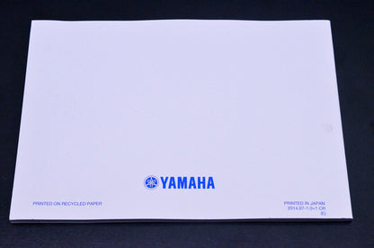 New OEM Yamaha LIT-11626-28-27 2015 FZ-09 Owner's Manual NOS