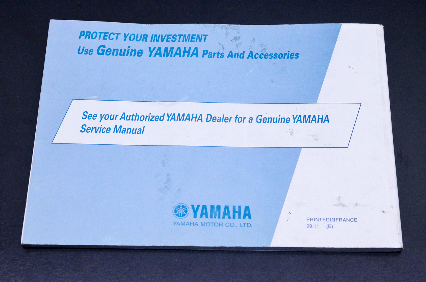 New OEM Yamaha LIT-11626-13-49 Zuma Sports Scoot CW50M Owner's Manual NOS