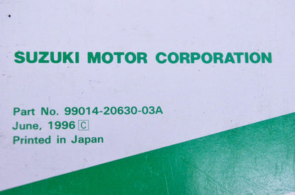 New OEM Suzuki 99014-20630-03A Riding Tips & Skill Test Practice Guide NOS