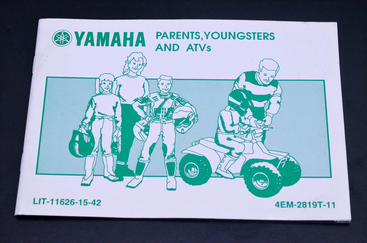 New OEM Yamaha LIT-11626-15-42 Parents Youngster Off Road Motorcycle Manual NOS