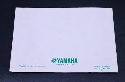 New OEM Yamaha LIT-11626-15-42 Parents Youngster Off Road Motorcycle Manual NOS