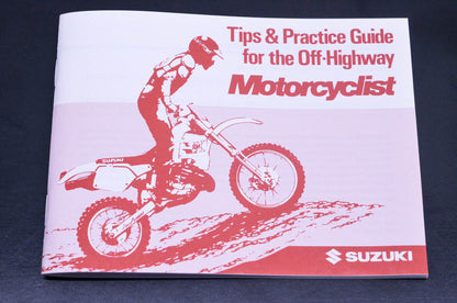New OEM Suzuki 99014-20640-03A Tips And Practice Guide NOS