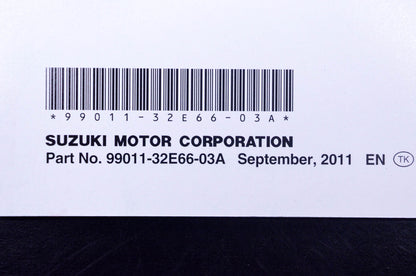New OEM Suzuki 99011-32E66-03A DR650SE Owner's Manual NOS