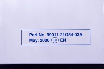 New OEM Suzuki 99011-21G54-03A LT-Z250 Owner's Manual NOS