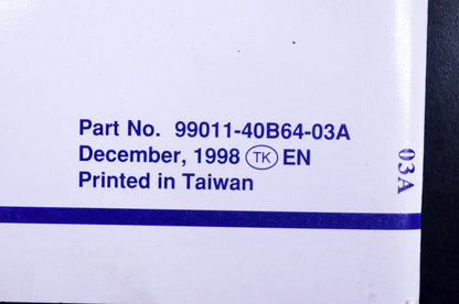 New OEM Suzuki 99011-40B64-03A LT80 Owner's Manual NOS