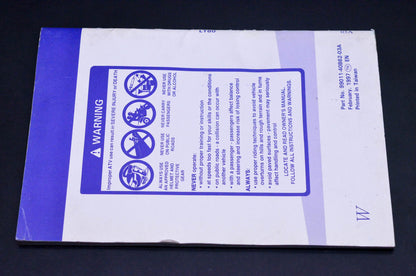 New OEM Suzuki 99011-40B62-03A LT80 Owner's Manual NOS