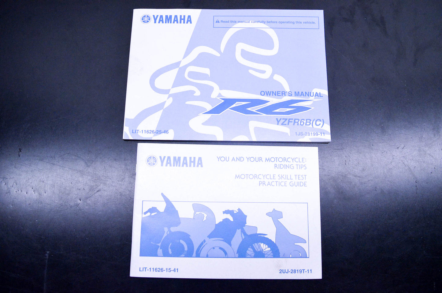 New OEM Yamaha LIT-11626-25-46 R6 YZFR6Bc Owner's Manuals & Tool Kit NOS