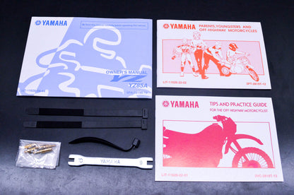 OEM Yamaha LIT-11626-24-44 YZ85A Owner's Manuals & Hardware Kit NOS