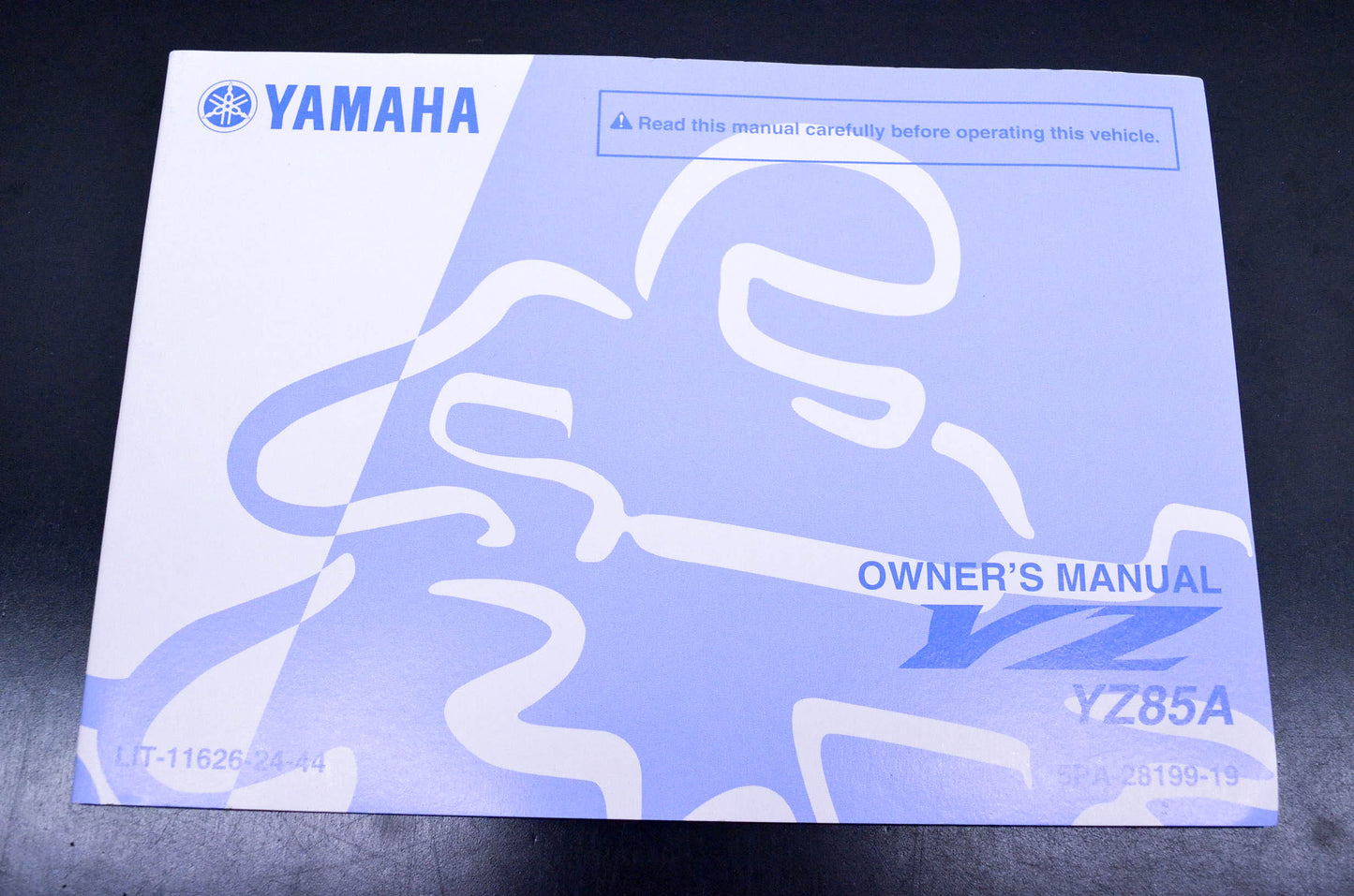 OEM Yamaha LIT-11626-24-44 YZ85A Owner's Manuals & Hardware Kit NOS