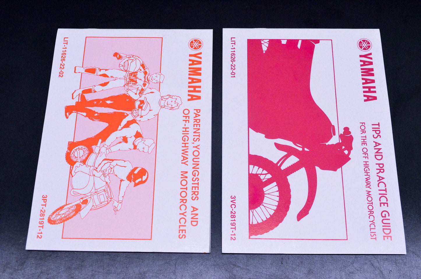 OEM Yamaha LIT-11626-24-44 YZ85A Owner's Manuals & Hardware Kit NOS