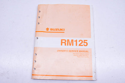 OEM Suzuki 99011-35F51-03A RM125 Owner's Service Manual