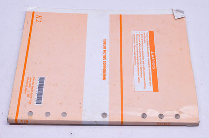 OEM Suzuki 99011-35F51-03A RM125 Owner's Service Manual
