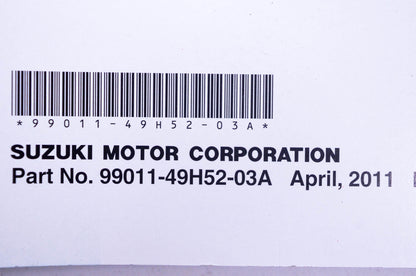 New OEM Suzuki 99011-49H52-03A RM-Z250 Owner's Race Preparation Manual & Hardware Kit NOS