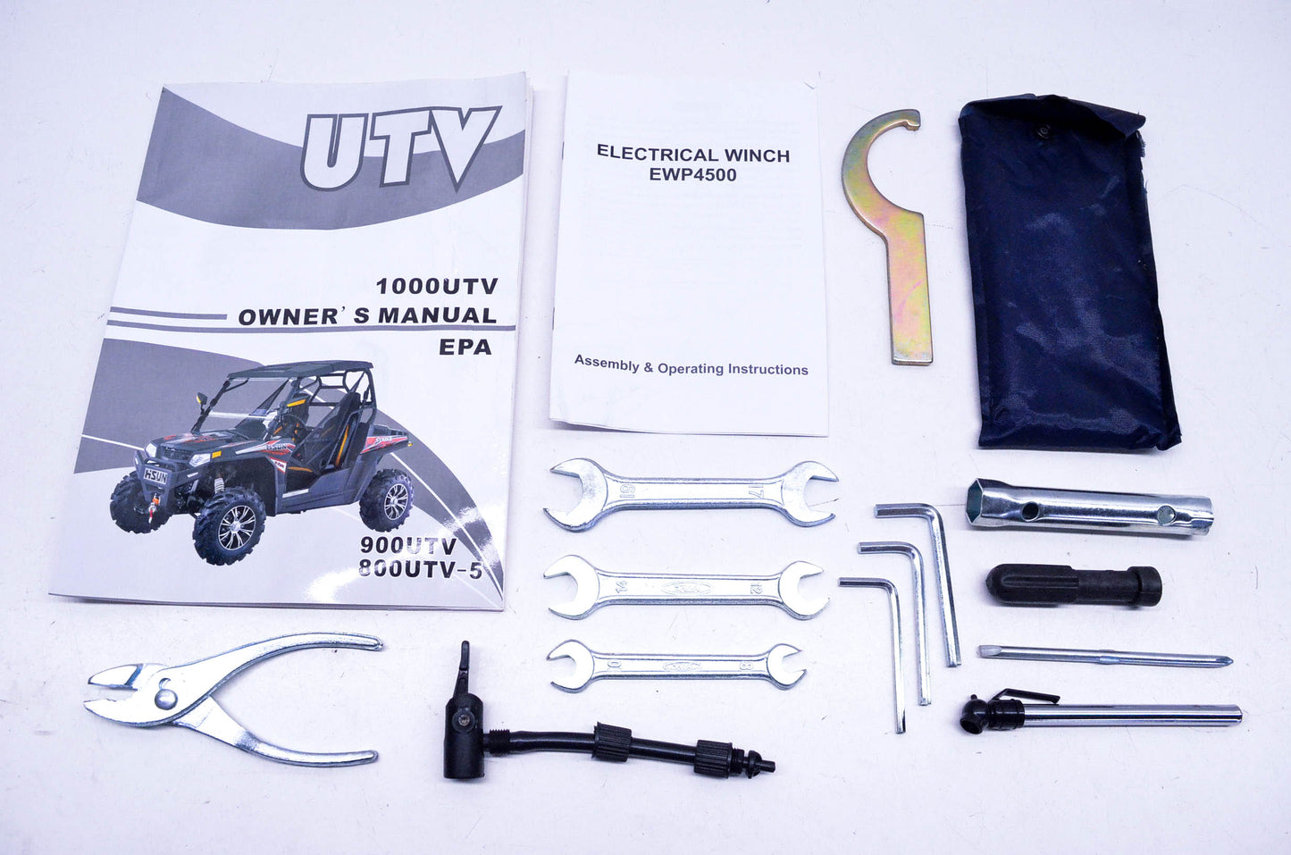 HiSun HS 1000UTV Owner's Manuals & Tool Kit NOS