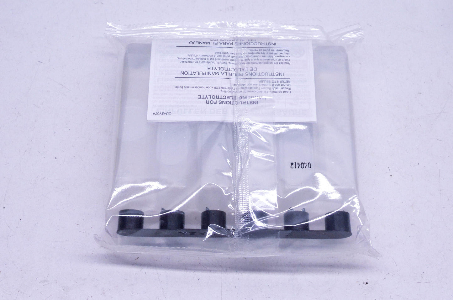 Yuasa ECR-0.40UN YTX9-BS UN 2796 Battery Fluid Acid NOS