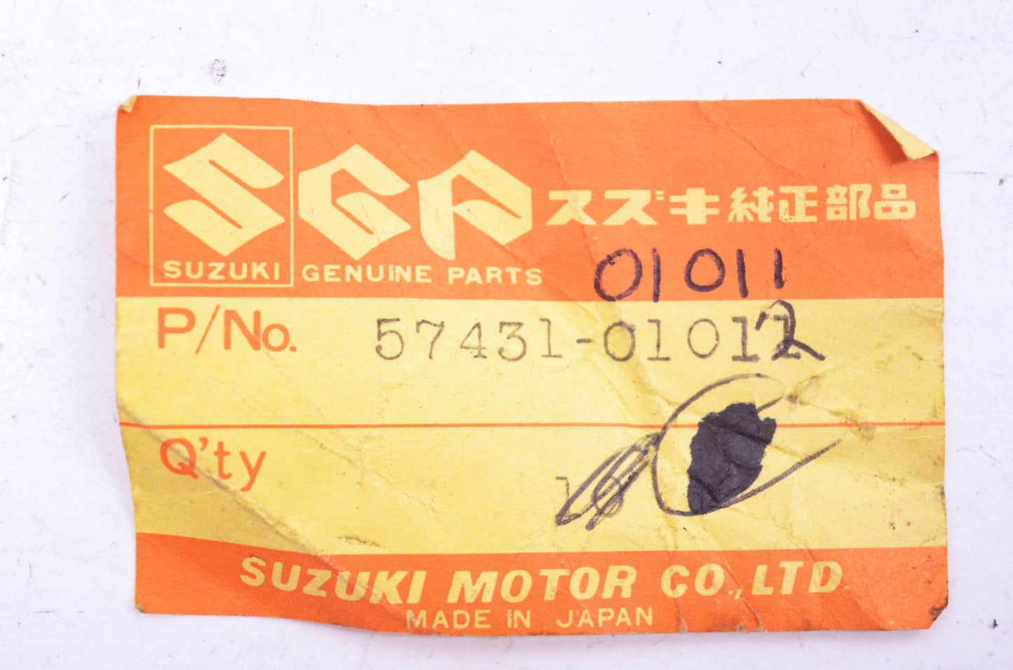 OEM Suzuki 57431-01011 Pivot Lever Bolt
