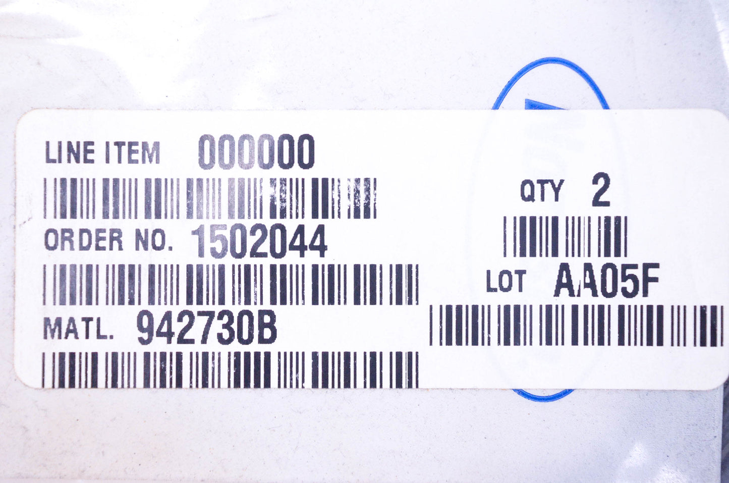 Nordson EFD 942730B O Rings Qty 2 NOS