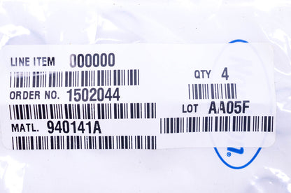 Nordson EFD 940141A O Rings Qty 4 NOS
