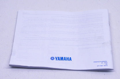 New OEM Yamaha LIT-11626-29-50 2016 TT-R125LWE Owner's Manual NOS