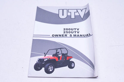 HiSun UTV Owner's Manual With Tool Kit NOS