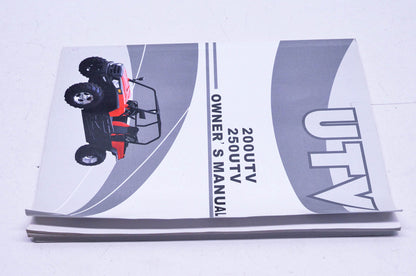 HiSun UTV Owner's Manual With Tool Kit NOS