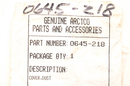 New OEM Arctic Cat 0645-218 Dust Cover NOS