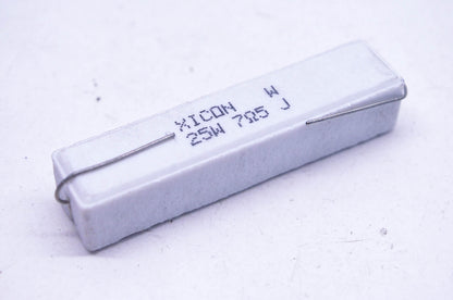 Xicon Ceramic Resistor 25w 7ohm5 J NOS