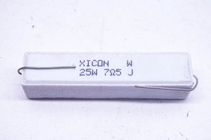 Xicon Ceramic Resistor 25w 7ohm5 J NOS