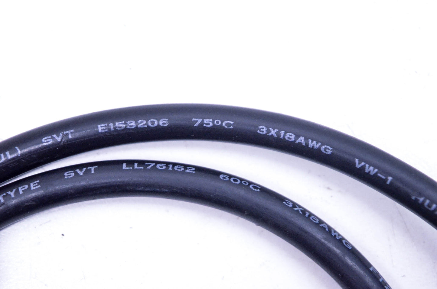 Huan Hsin LL76162, E153206 Power Cable Cord 3 Prong