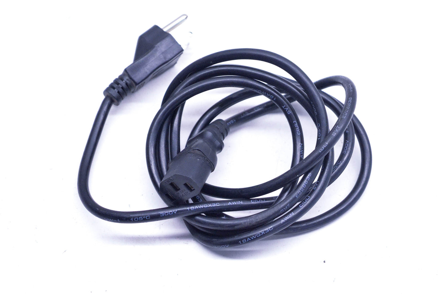 Awin E228636 Power Cable Cord 3 Prong