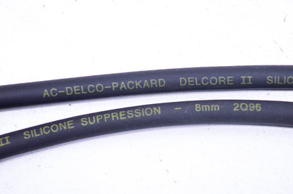 AC Delco Packard 2Q96 Delcore II Silicone Suppression 8mm Sparkplug Wire Kit