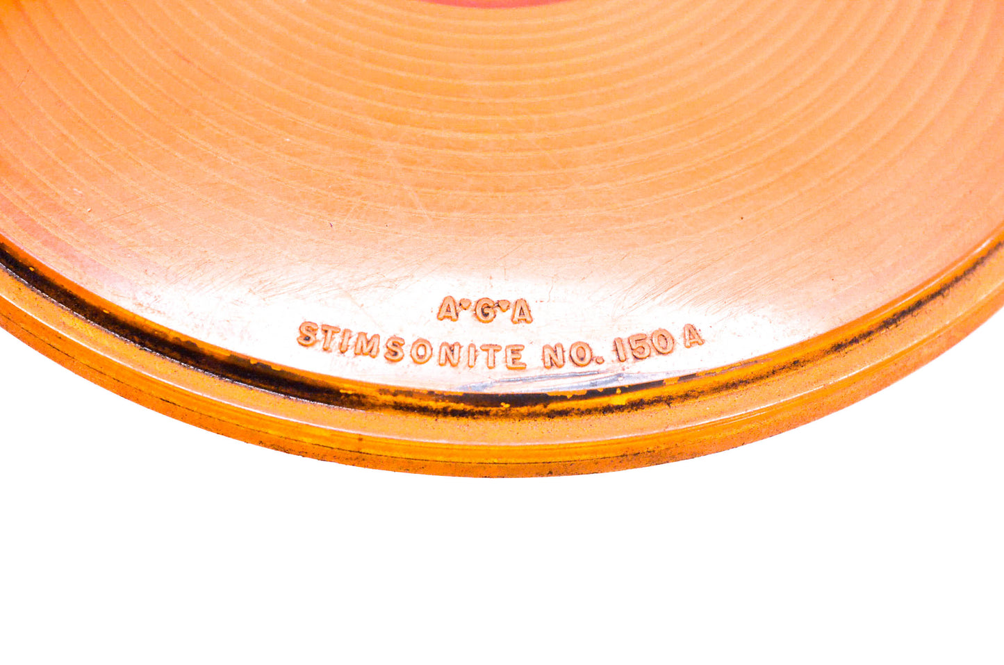 Stinsonite 150-A 4" Amber Marker Light Lens