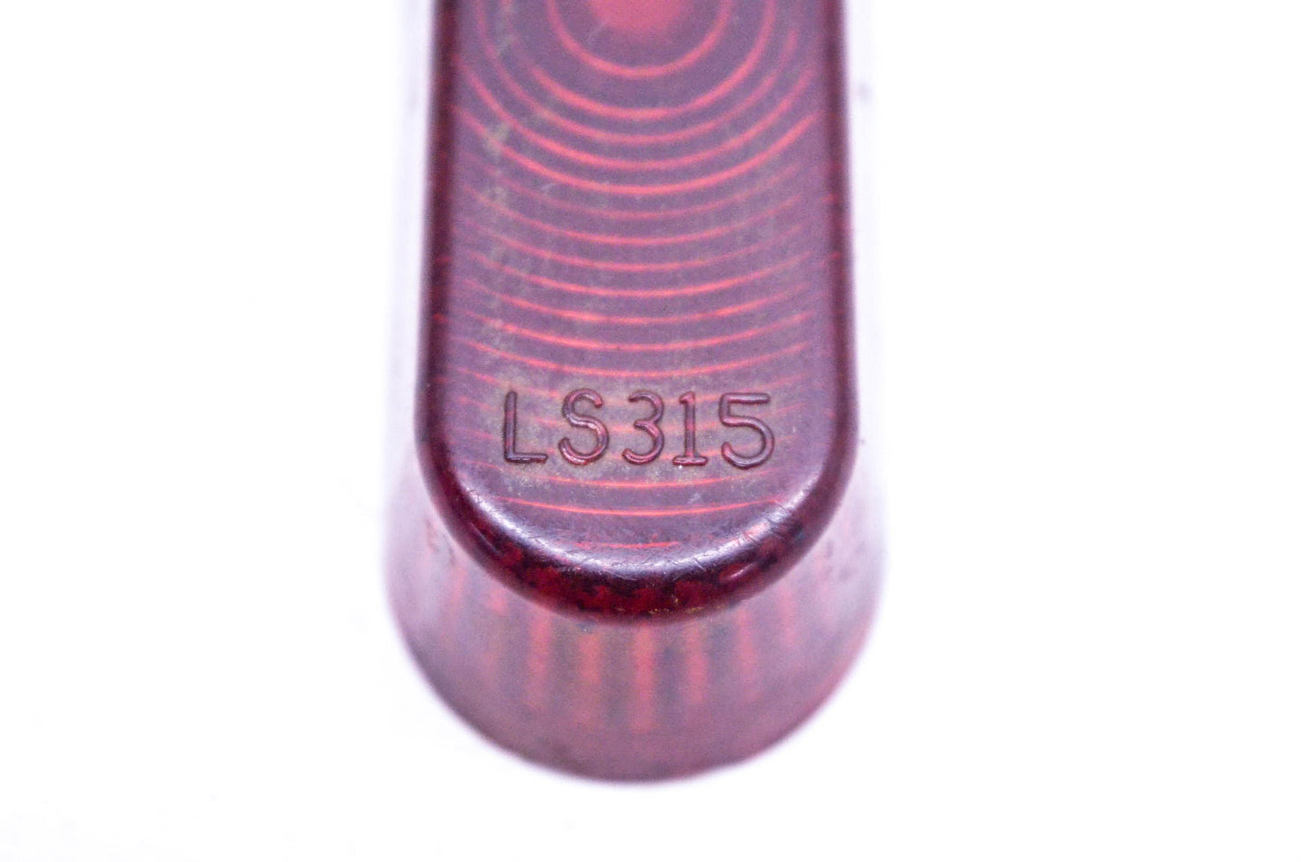 Aftermarket LS315 SAE P64 Red Side Marker Light Lens